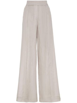Brunello Cucinelli Pantaloni con vita elasticizzata - Toni neutri
