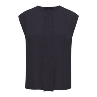 Max Mara Blouses, female, Blue, Size: S Matilde Top