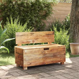 vidaXL Banco De Madera Maciza De Caoba 86x40x60 Cm Vidaxl