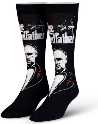 Odd Sox Odd Sox Unisex The Godfather Vito Corleone Socks Black