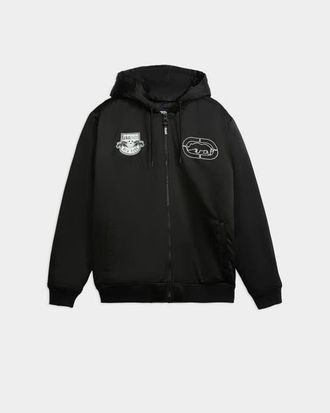 Ecko College Varsity Bomber in Black at Nordstrom, Size X-Large