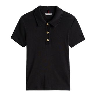 Tommy Hilfiger Dames, Tops, Zwart, Maat: M