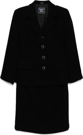 Burberry Tailleur con gonna 1990-2000 - Nero