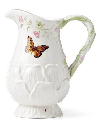 Lenox Butterfly Meadow Floral Pitcher