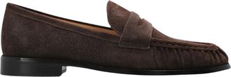Furla Soft Suede Moccasin Loafers