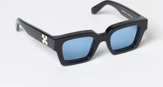 Off-white Occhiali da sole Virgil rettangolari in acetato con logo Arrow