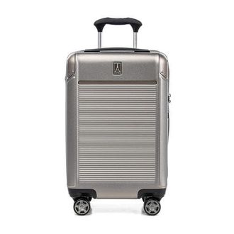 Travelpro Platinum Elite Hardside Expandable Checked- Medium 25-Inch Spinner in Metallic Sand at Nordstrom