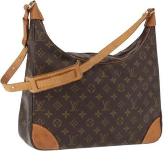 Louis Vuitton Pre-owned Shoulder Bags, female, Brown, Size: ONE SIZE Pre-owned Canvas Shoulder Bag
