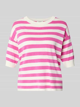 b.young B.Young Regular Fit T-Shirt aus Viskose-Mix Modell Morla in Pink, Gr&ouml;&szlig;e XXL
