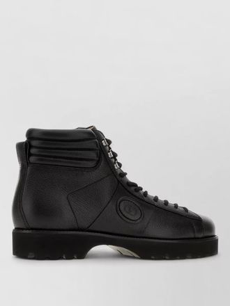 Valentino Garavani leather combat boots