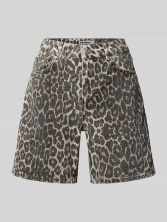Review Straight Fit Shorts in Denim-Optik in Beige, Gr&ouml;&szlig;e XL