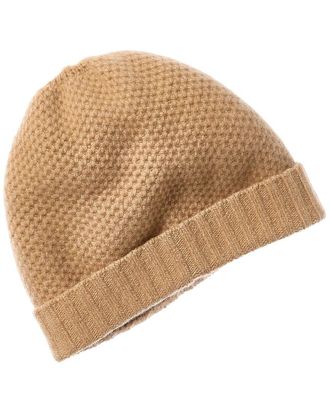 Portolano Honeycomb Stitch Cashmere Beanie