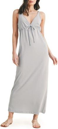 Wishlist Open Back Knit Maxi Dress in Dove at Nordstrom Rack, Size Medium