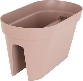 Artevasi Artevasi - Jardinera Para Balc&oacute;n Capri - 30 X 60 X H 30 Cm - 26,8 L - Gris Taupe