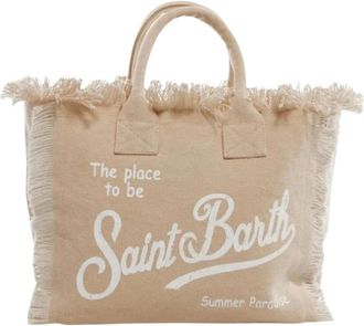 MC2 Saint Barth Tassen, Dames, Beige, ONE Size, Handtas