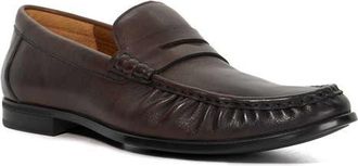 Dune London Sammi Penny Loafer in Brown at Nordstrom, Size 13Us