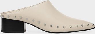 Vince 40MM August Studded Leather Mules