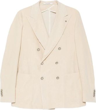 Tagliatore Montecarlo Jas - Heren - Blazers - Beige - M - Jassen