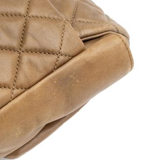 Chanel Hobo Bags - 2009-2010 Jumbo Quilted Lambskin Coco Rain Flap - Gr. unisize - in Braun - für Damen