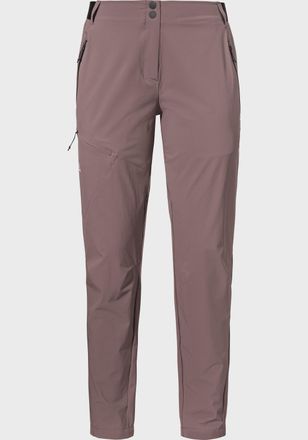 Sch&ouml;ffel Outdoorhose SCH&Ouml;FFEL Pants Style Blaustein WMS, Damen, Gr. 34, Normalgr&ouml;ssen, lila (3905, braun), Oberstoff: 86% Nylon, 14% Elasthan, Hosen Outdoorhos