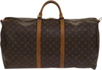 Louis Vuitton Pre-owned Weekend Bags, female, Brown, Size: ONE SIZE Pre-owned Weekend Bag