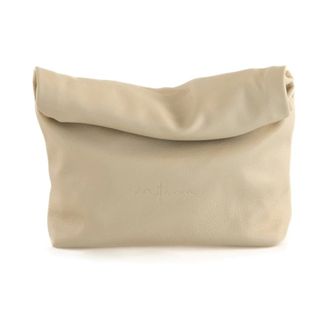 Cortana Clutches, female, White, ONE SIZE, Delhi S, clutch in raw leather