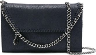 Stella McCartney Dark Blue Falabella Mini Crossbody Bag