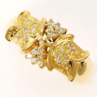 C&A Yellow Gold Yellow Gold (18K) Band Ring (Pre-Owned)