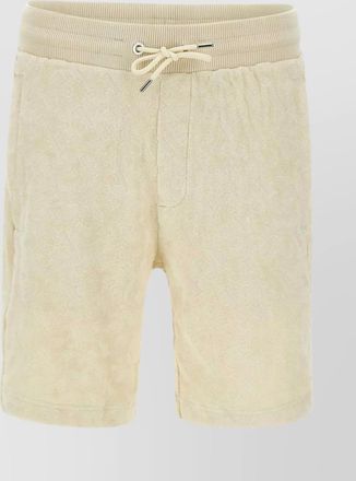 HUGO BOSS stretch knit shorts pockets