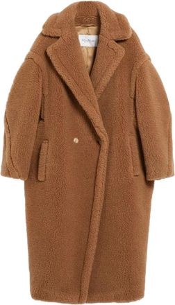 Max Mara Cappotto Teddy - Marrone