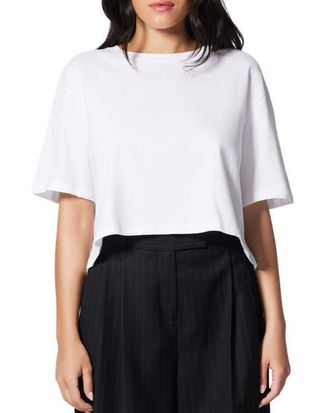 Kiki De Montparnasse Le Tee Boxy in White at Nordstrom, Size X-Small