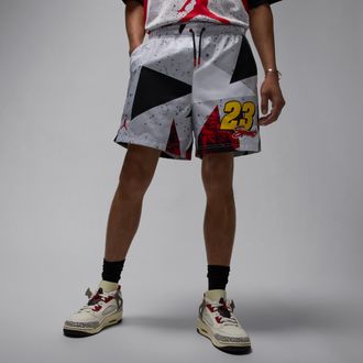 Nike Jordan Mens Jordan Essentials 5 Poolside Shorts in Grey | IB8818-011