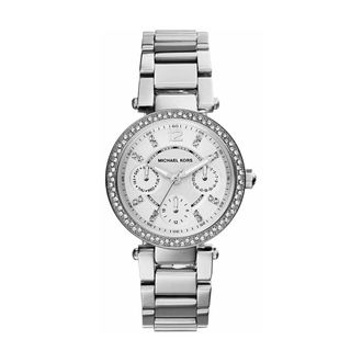 Michael Kors Accessoires, Dames, Grijs, ONE Size, Parker Mini Horloge