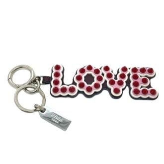 Fendi Pre-owned Accessories, female, Multicolor, Size: ONE SIZE Pre-owned Leather key-holders