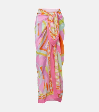 Pucci Copricostume Manuba in cotone