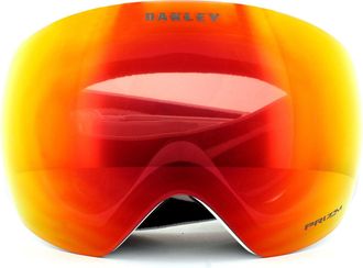 Oakley Mens Ski Goggles Flight Deck OO7050-35 Matt White Prizm Torch Iridium - One Size