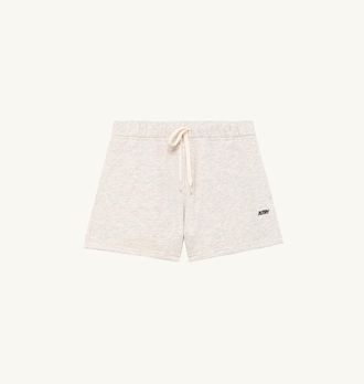 Autry SHORTS IN COTONE CON LOGO RICAMATO DONNA