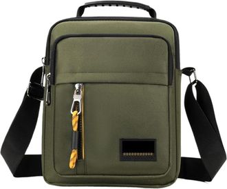 Generic Compatible For Mens Shoulder Bag Waterproof Messenger Crossbody Bags(Green)