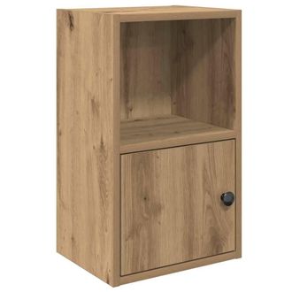 Berkfield Home Bookcase Artisan Oak 31x24x52 cm Engineered Wood in Brown | Size: 31 x 24 x 52 cm
