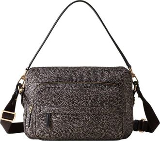 Borbonese Mujer, Bolsos, Gris, Talla: ONE Size