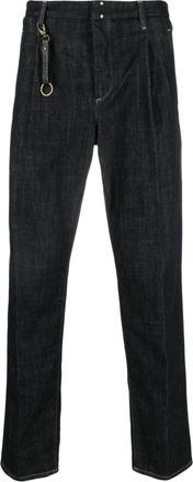 Incotex Dark Wash Incotex Cotton Denim Pants