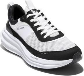 Cole Haan &Oslash;riginalGrand Quadstreak Running Shoe in Optic White /Black at Nordstrom Rack, Size 6.5