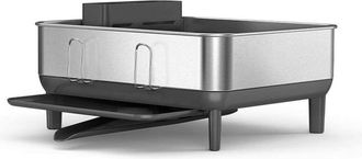 Simplehuman Escurreplatos 394x380x190 Mm, Gris/acero Inoxidable Kt1184dc