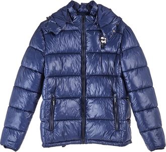 Karl Lagerfeld Lichtgewicht Tokidoki Duffle Jas - Heren - Winterjassen - Blauw - XL - Jassen