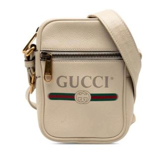 Gucci Pre-owned Cross Body Bags, female, Beige, Size: ONE SIZE Pre-owned Vintage Cross Body Bag