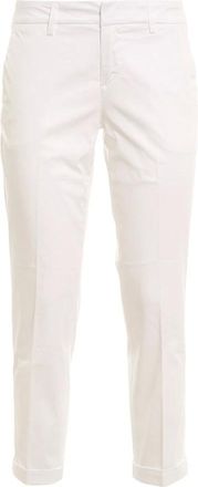 Fay Dames, Broeken, Wit, Maat: W26 Katoen