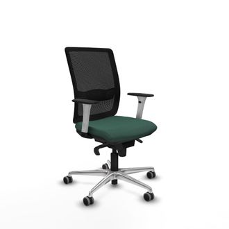 Piqueras y Crespo Silla De Oficina Piqueras Y Crespo Haches Blanco Soporte Lumbar