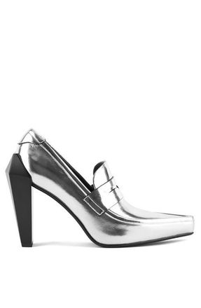 United Nude Gem Hi Loafer in Silver at Nordstrom, Size 37