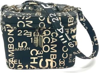 Chanel Pre-owned Cotton chanel-bags - Dames - Vintage Handtas - Zwart - ONE Size - Vintage