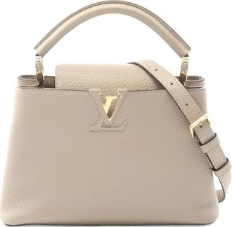 Louis Vuitton 2020 Capucines BB Taurillon handbag - Neutrals